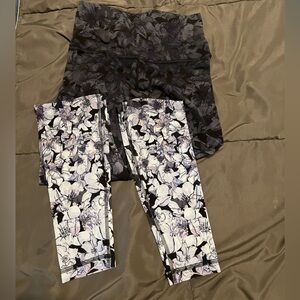 Lululemon Athletica Nightfall Blossom Align Leggings